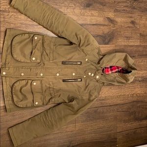 Topshop Twill Army Jacket